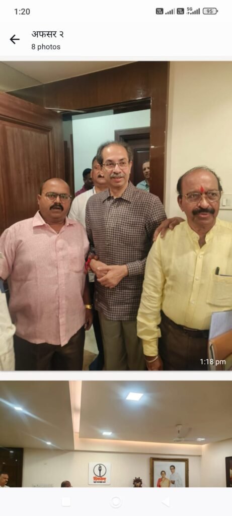 पिंपरी-चिंचवडमध्ये राजकीय खळबळ: सचिन काळभोर यांची उद्धव बाळासाहेब ठाकरे यांना ‘मातोश्री’वर भेट”