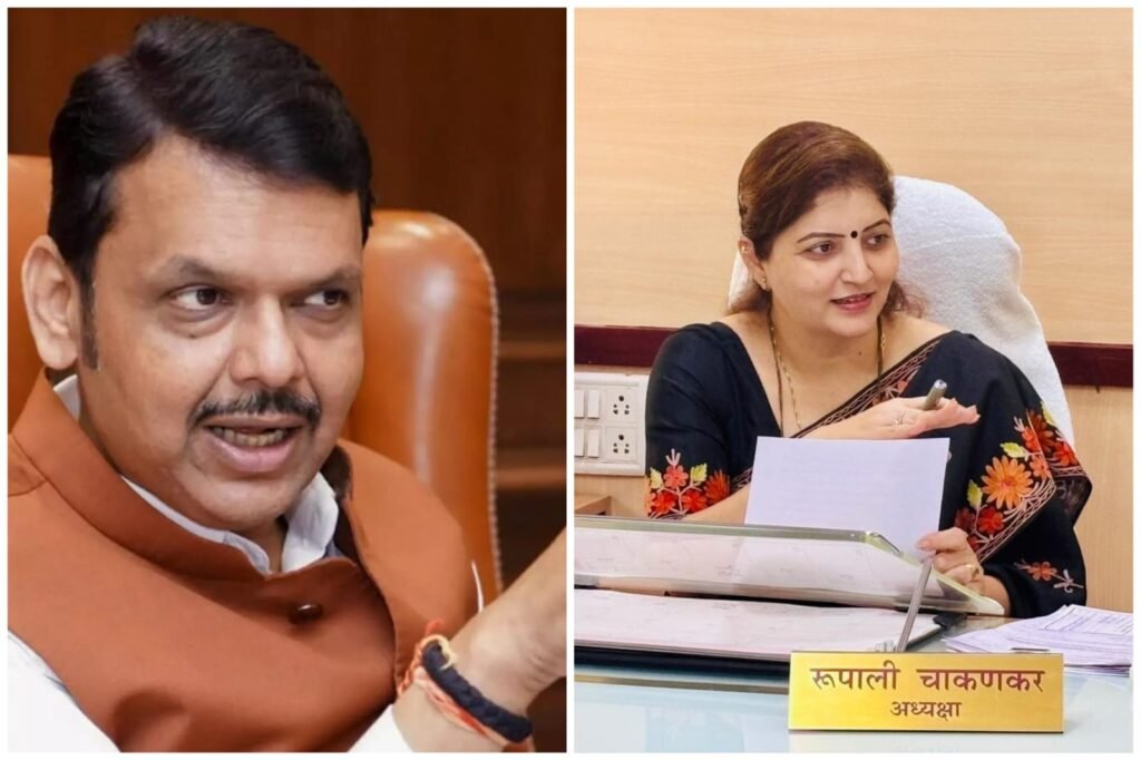 खरात प्रकरणात रूपाली चाकणकरांच्या अडचणी वाढल्या :- मुख्यमंत्री देवेंद्र फडणवीस!