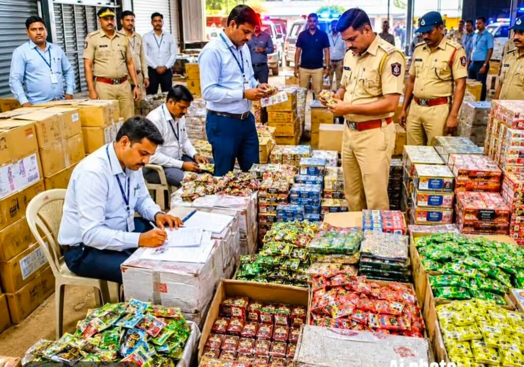 NEWS EXPRESS 18 | न्यूज एक्सप्रेस १८ विशेष बातमी पत्र **वेगाने… अचूक… तुमच्यापर्यंत!** *कुदळवाडीत तब्बल ६.१९ लाखांचा गुटखा साठा जप्त; सहा जणांविरोधात गुन्हा